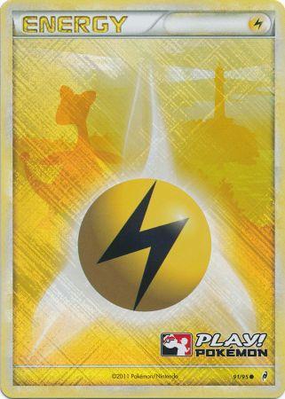 Lightning Energy (91/95) (Play Pokemon Promo) [HeartGold & SoulSilver: Call of Legends] | I Want That Stuff Brandon