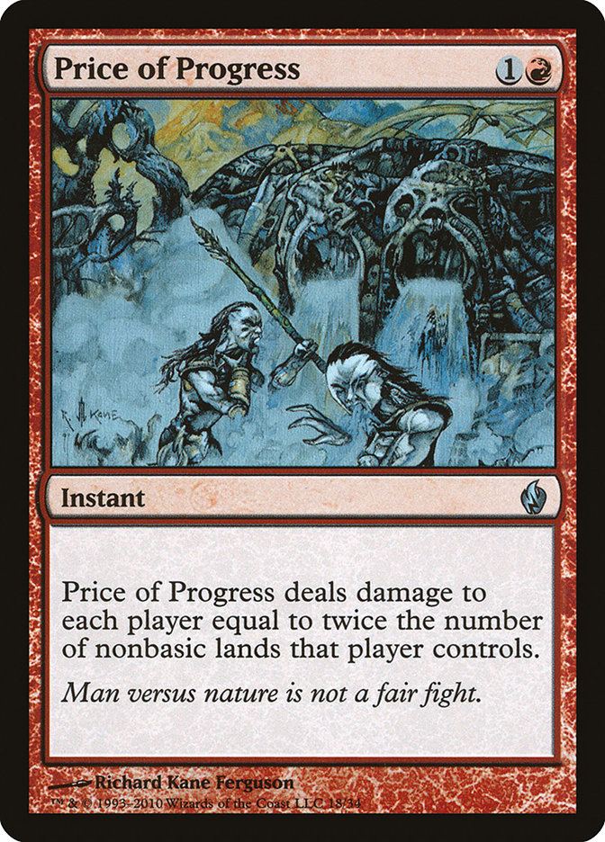 Price of Progress [Premium Deck Series: Fire and Lightning] | I Want That Stuff Brandon