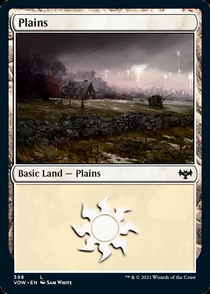 Plains (398) [Innistrad: Crimson Vow] | I Want That Stuff Brandon