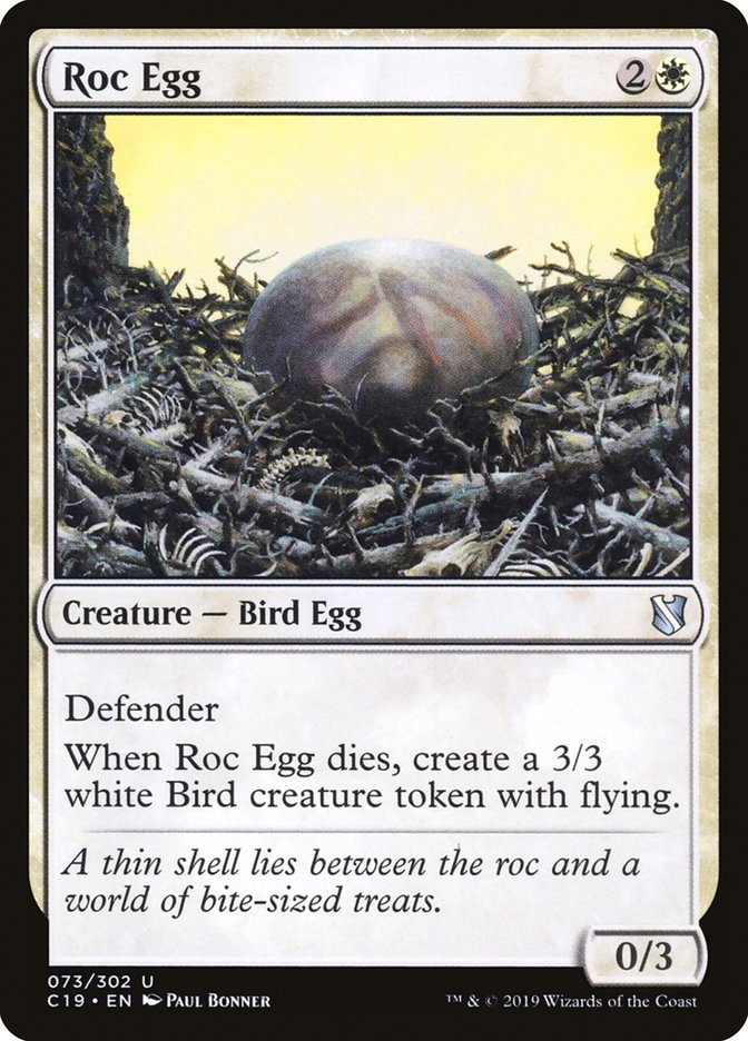 Roc Egg [Commander 2019] | I Want That Stuff Brandon