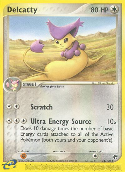 Delcatty (34/100) [EX: Sandstorm] | I Want That Stuff Brandon