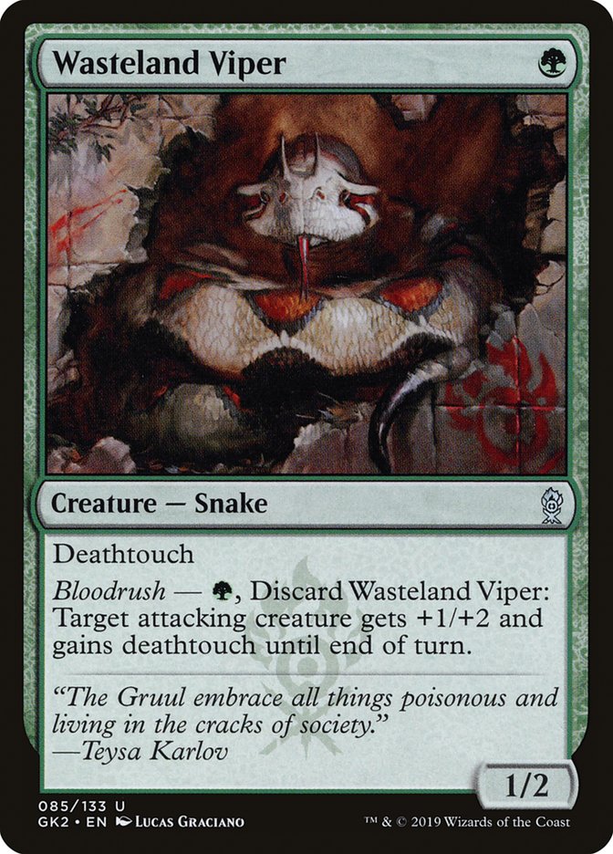 Wasteland Viper [Ravnica Allegiance Guild Kit] | I Want That Stuff Brandon