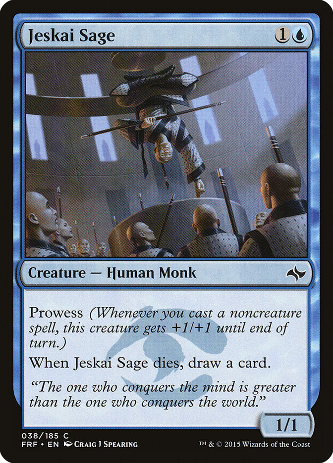 Jeskai Sage [Fate Reforged] | I Want That Stuff Brandon