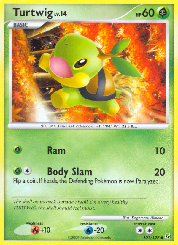 Turtwig (101/127) [Platinum: Base Set] | I Want That Stuff Brandon