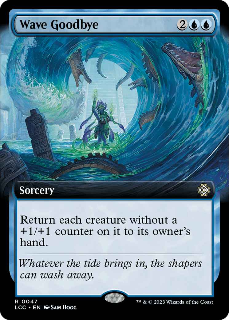 Wave Goodbye (Extended Art) [The Lost Caverns of Ixalan Commander] | I Want That Stuff Brandon