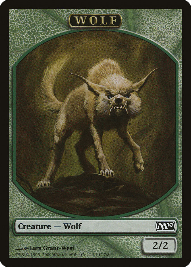 Wolf Token [Magic 2010 Tokens] | I Want That Stuff Brandon