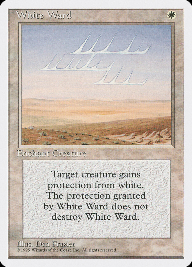 White Ward [Fourth Edition] | I Want That Stuff Brandon