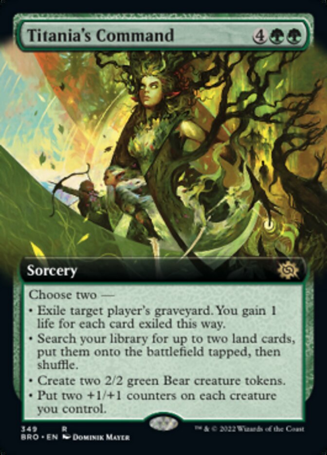 Titania's Command (Extended Art) [The Brothers' War] | I Want That Stuff Brandon