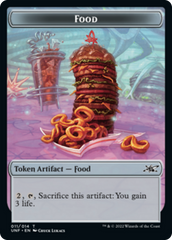 Zombie Employee // Food (011) Double-Sided Token [Unfinity Tokens] | I Want That Stuff Brandon