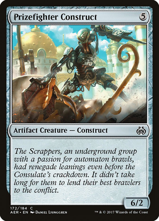 Prizefighter Construct [Aether Revolt] | I Want That Stuff Brandon