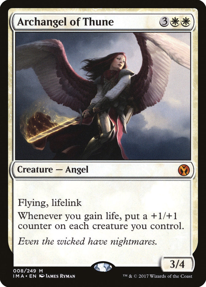 Archangel of Thune [Iconic Masters] | I Want That Stuff Brandon