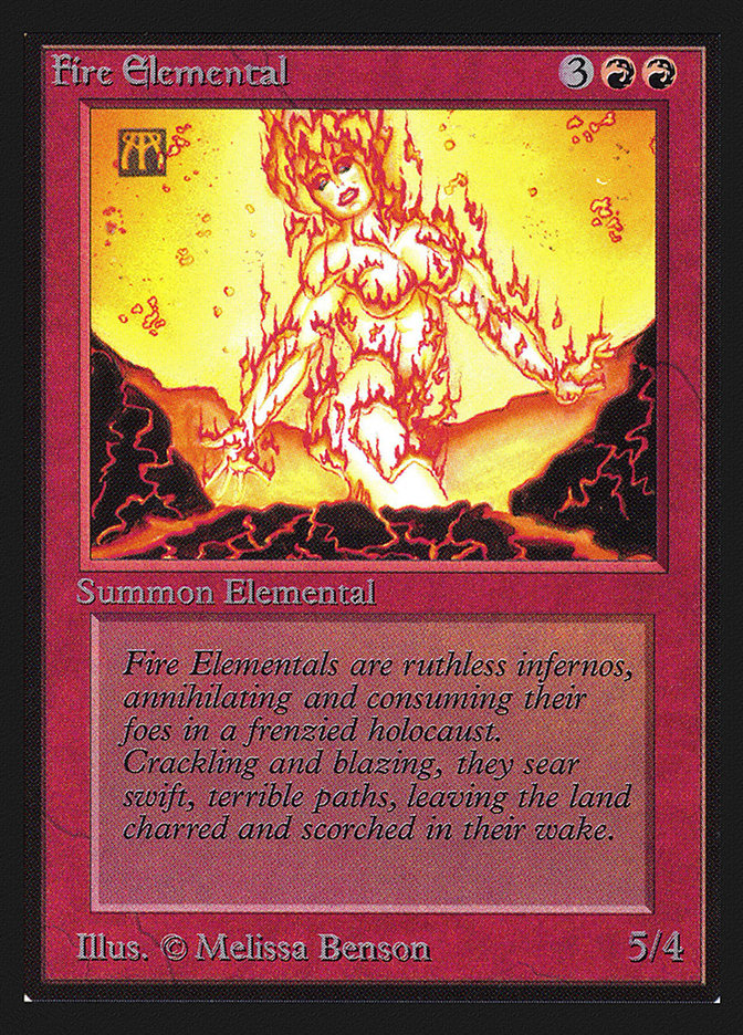 Fire Elemental [International Collectors' Edition] | I Want That Stuff Brandon