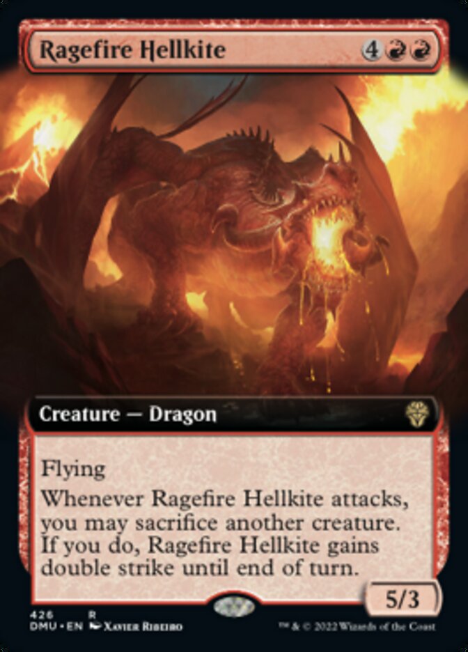 Ragefire Hellkite (Extended Art) [Dominaria United] | I Want That Stuff Brandon