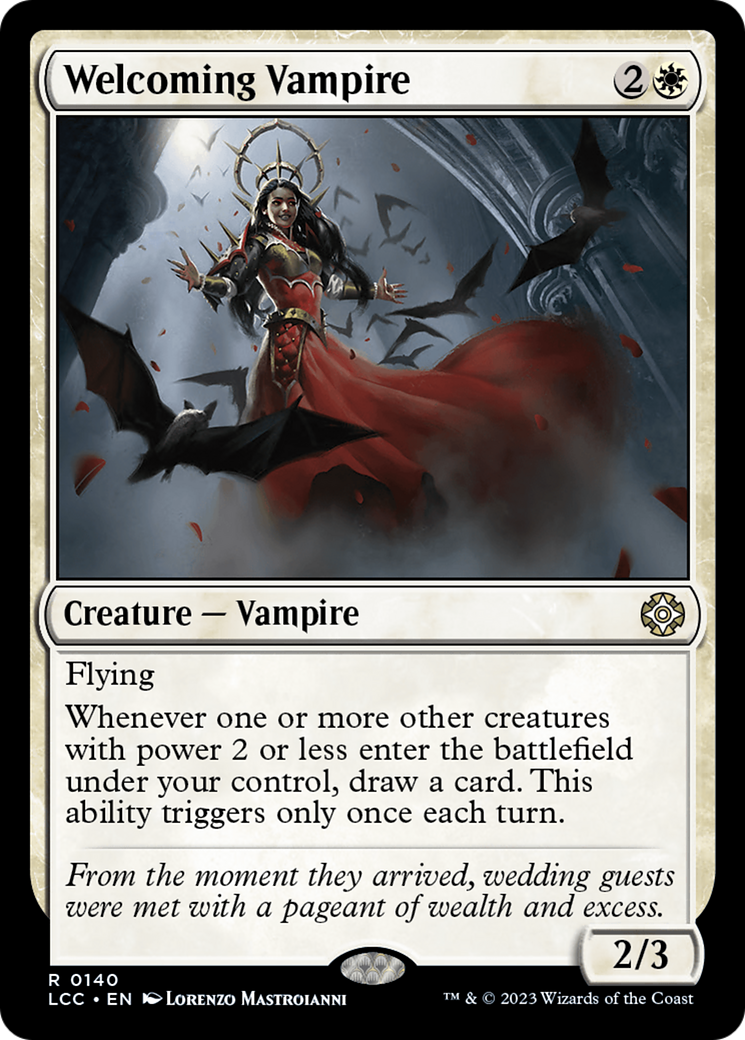 Welcoming Vampire [The Lost Caverns of Ixalan Commander] | I Want That Stuff Brandon