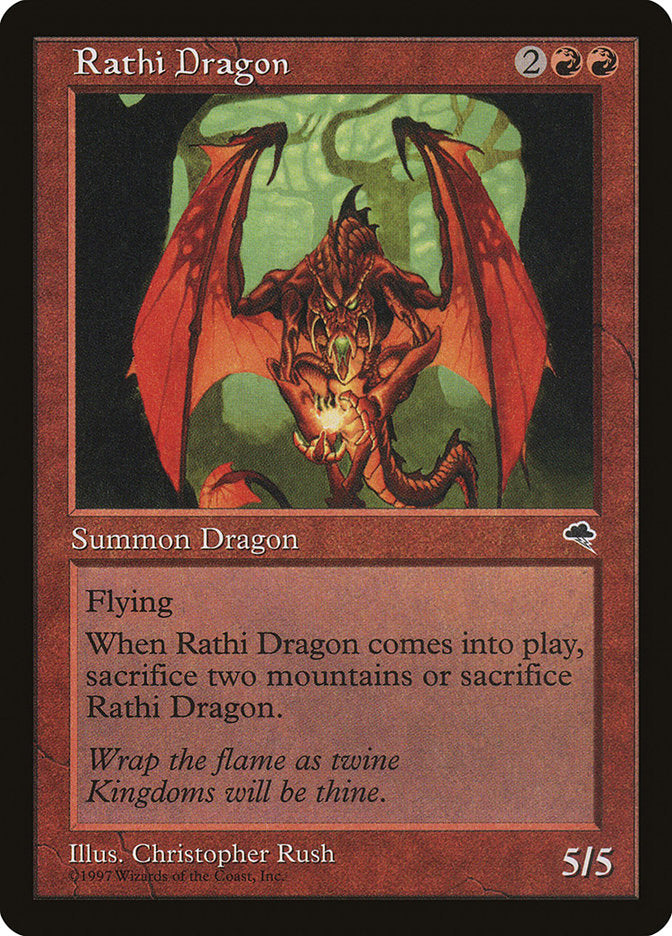 Rathi Dragon [Tempest] | I Want That Stuff Brandon