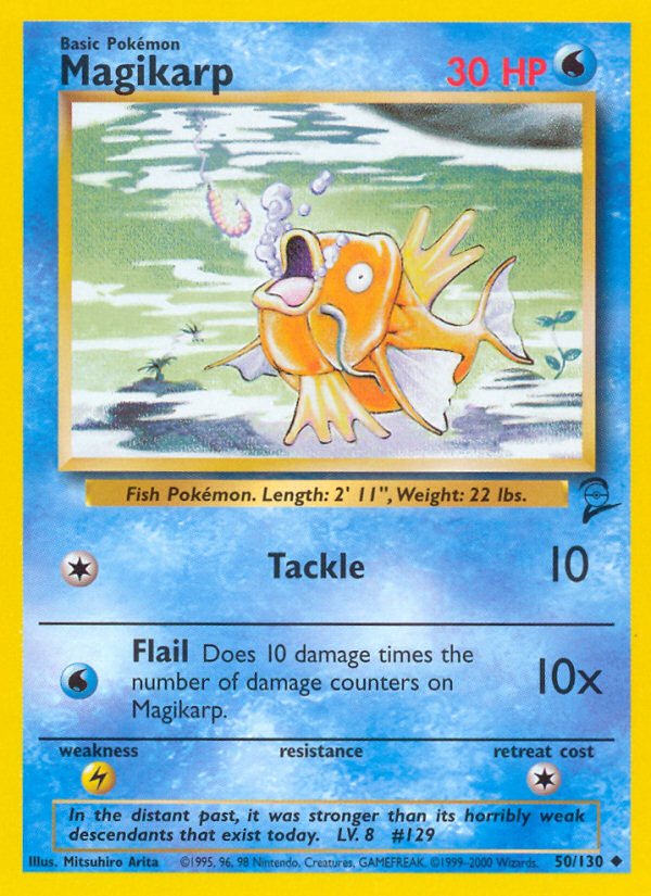 Magikarp (50/130) [Base Set 2] | I Want That Stuff Brandon