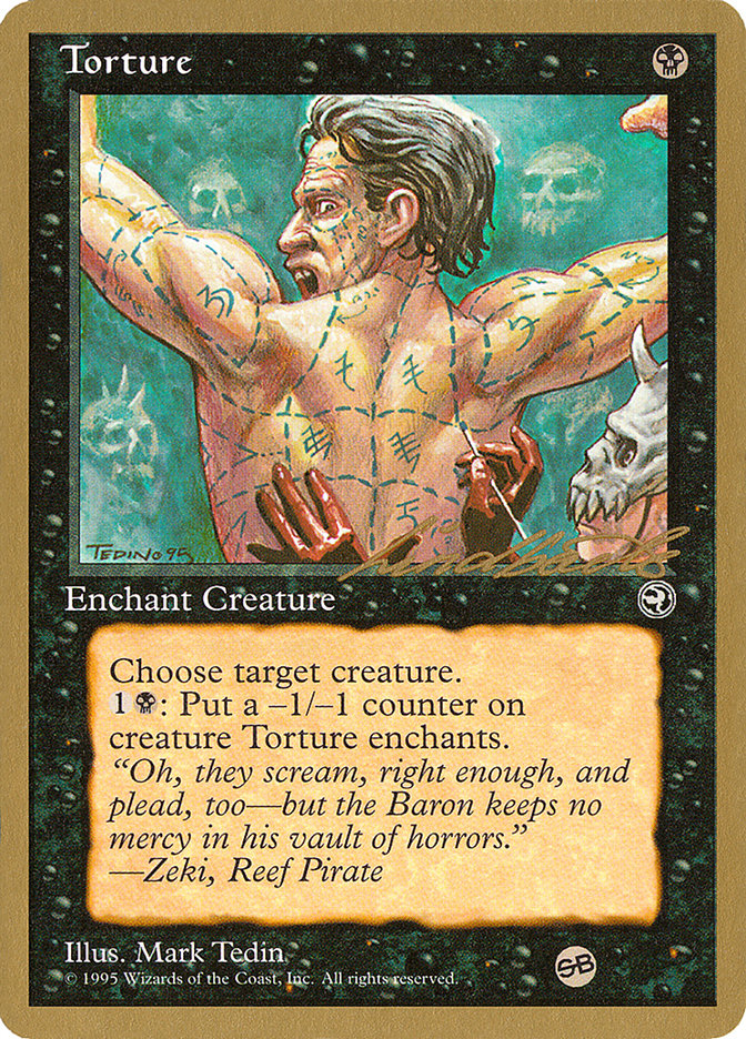 Torture (Leon Lindback) (SB) [Pro Tour Collector Set] | I Want That Stuff Brandon