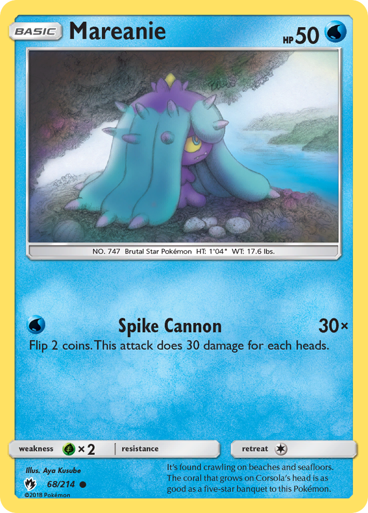 Mareanie (68/214) [Sun & Moon: Lost Thunder] | I Want That Stuff Brandon