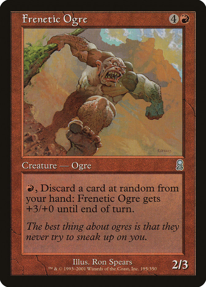 Frenetic Ogre [Odyssey] | I Want That Stuff Brandon
