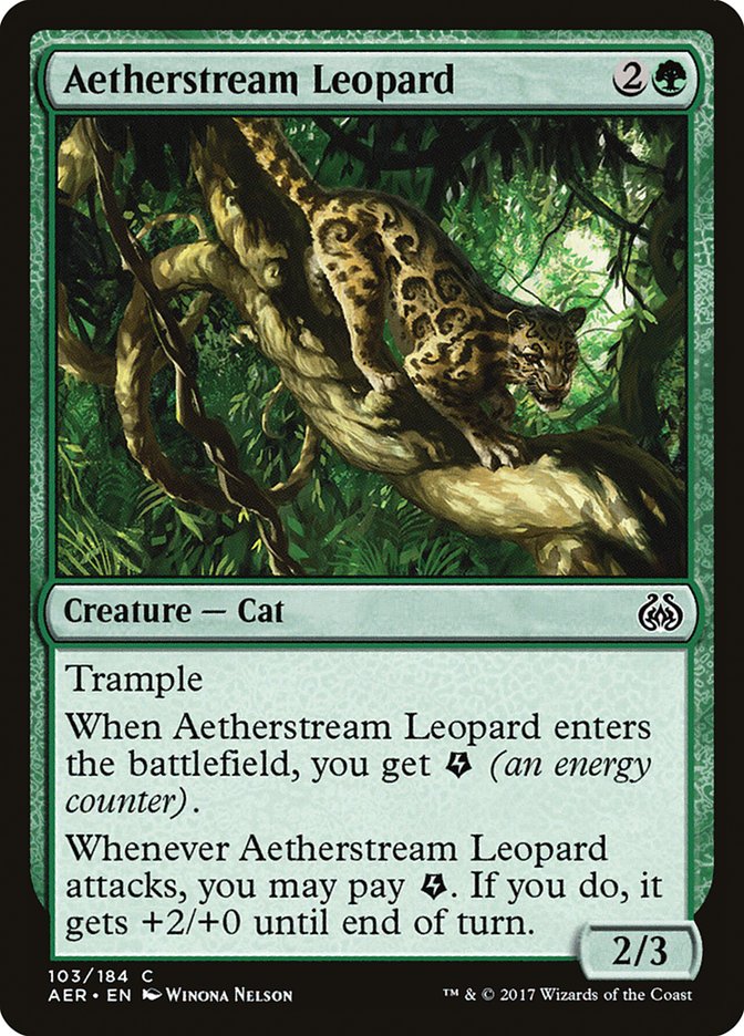 Aetherstream Leopard [Aether Revolt] | I Want That Stuff Brandon