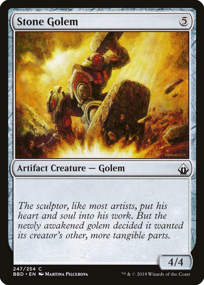 Stone Golem [Battlebond] | I Want That Stuff Brandon