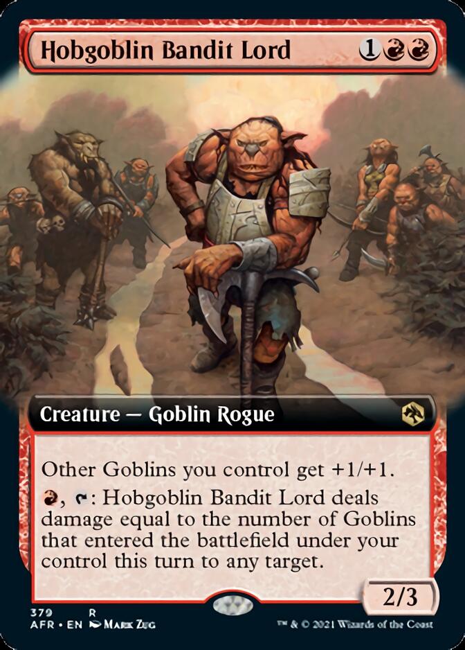 Hobgoblin Bandit Lord (Extended Art) [Dungeons & Dragons: Adventures in the Forgotten Realms] | I Want That Stuff Brandon