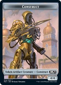 Construct // Zombie Double-Sided Token [Core Set 2021 Tokens] | I Want That Stuff Brandon