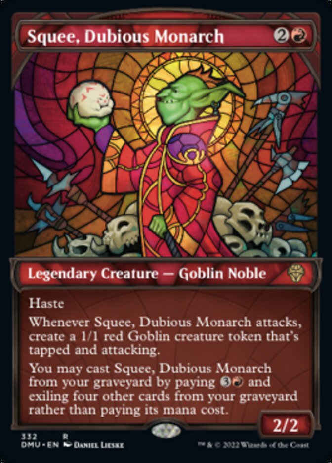 Squee, Dubious Monarch (Showcase Textured) [Dominaria United] | I Want That Stuff Brandon