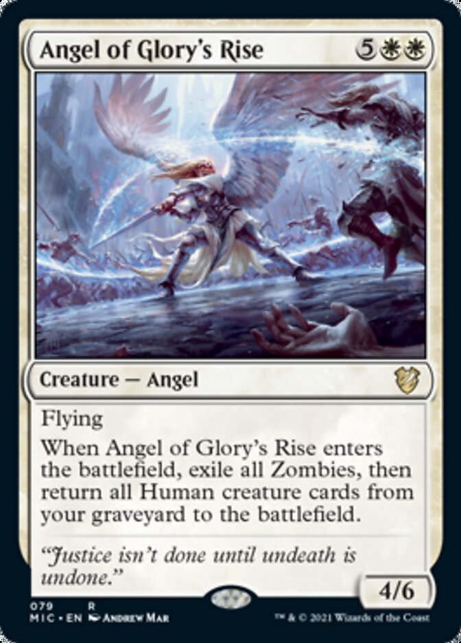 Angel of Glory's Rise [Innistrad: Midnight Hunt Commander] | I Want That Stuff Brandon