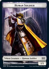 Human Soldier // Servo Double-Sided Token [Double Masters Tokens] | I Want That Stuff Brandon