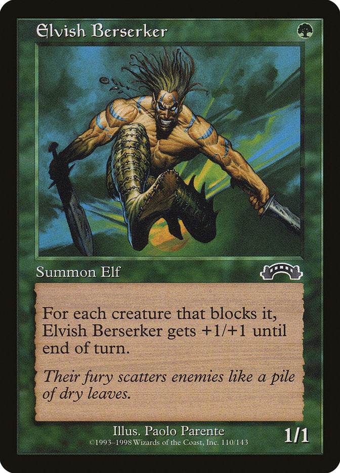 Elvish Berserker [Exodus] | I Want That Stuff Brandon