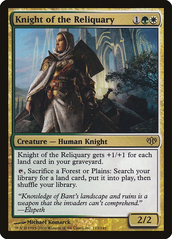 Knight of the Reliquary [Conflux] | I Want That Stuff Brandon