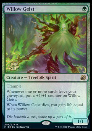 Willow Geist [Innistrad: Midnight Hunt Prerelease Promos] | I Want That Stuff Brandon