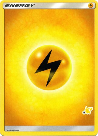 Lightning Energy (Pikachu Stamp #11) [Battle Academy 2020] | I Want That Stuff Brandon