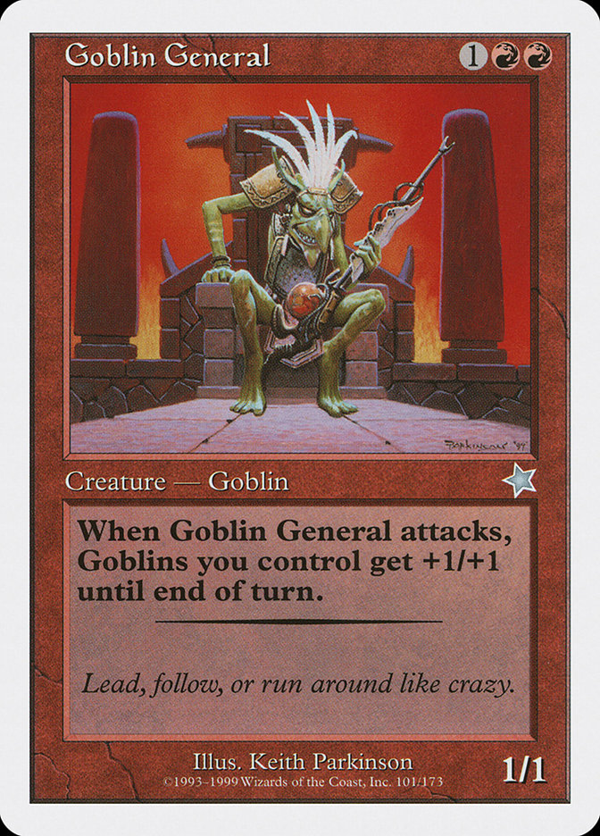 Goblin General [Starter 1999] | I Want That Stuff Brandon