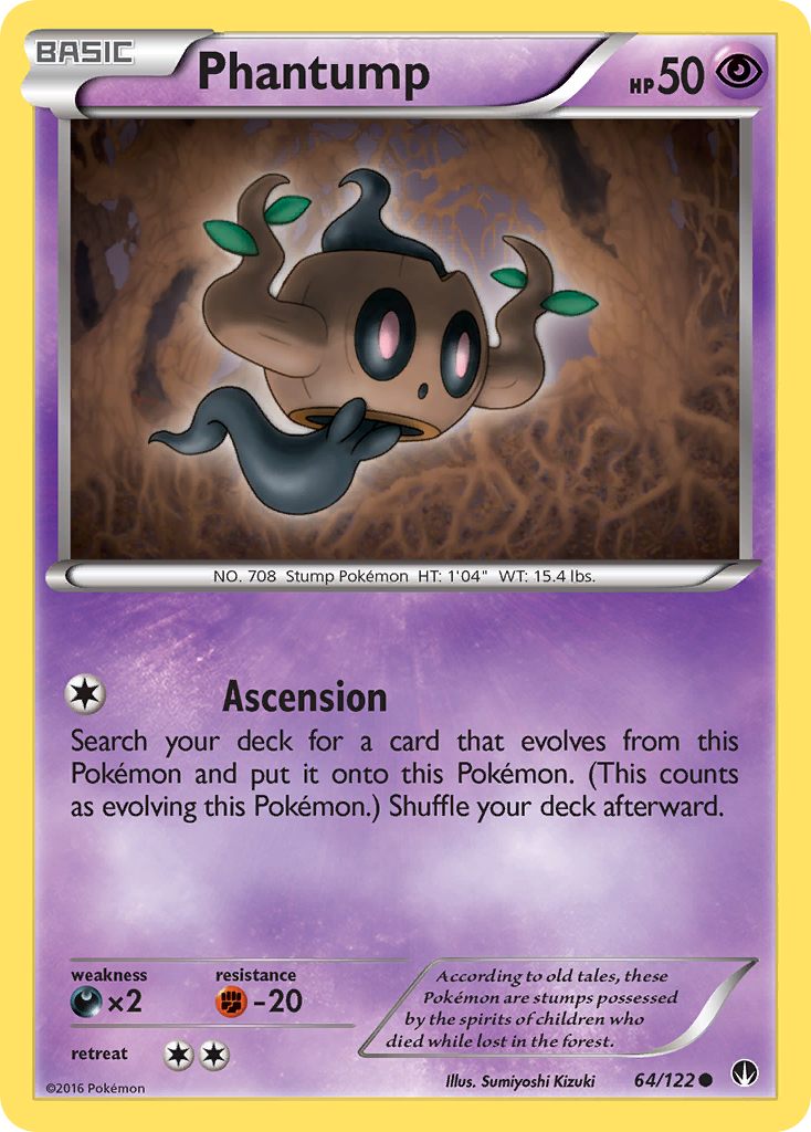 Phantump (64/122) [XY: BREAKpoint] | I Want That Stuff Brandon