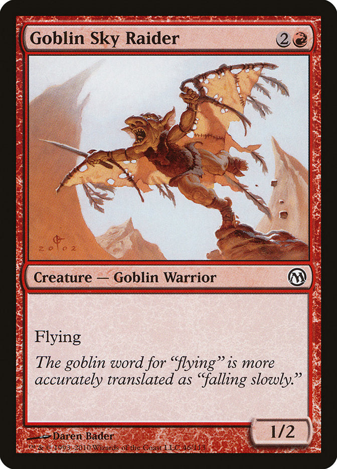 Goblin Sky Raider [Duels of the Planeswalkers] | I Want That Stuff Brandon