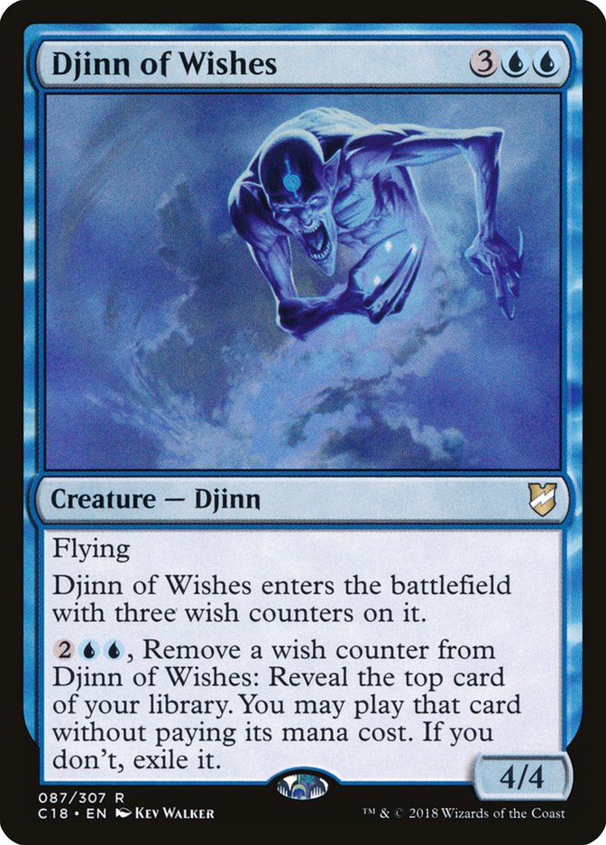 Djinn of Wishes [Commander 2018] | I Want That Stuff Brandon