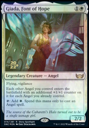 Giada, Font of Hope [Streets of New Capenna Prerelease Promos] | I Want That Stuff Brandon