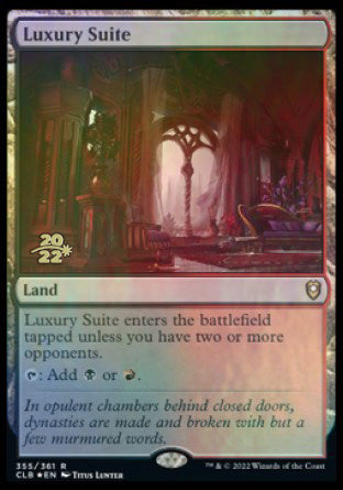 Luxury Suite [Commander Legends: Battle for Baldur's Gate Prerelease Promos] | I Want That Stuff Brandon