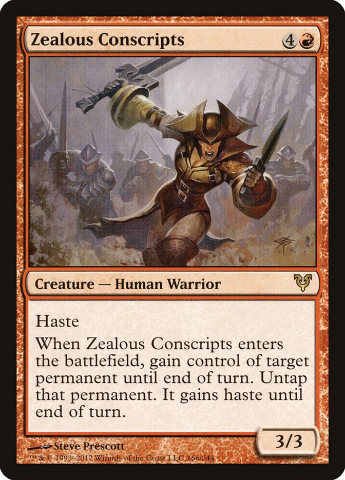 Zealous Conscripts [Avacyn Restored] | I Want That Stuff Brandon