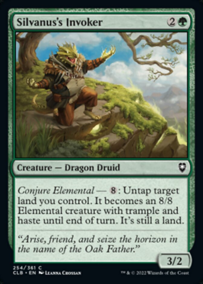 Silvanus's Invoker [Commander Legends: Battle for Baldur's Gate] | I Want That Stuff Brandon