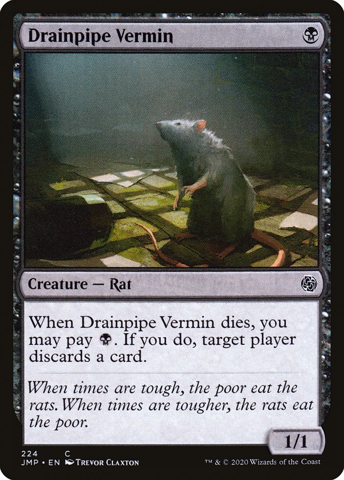 Drainpipe Vermin [Jumpstart] | I Want That Stuff Brandon