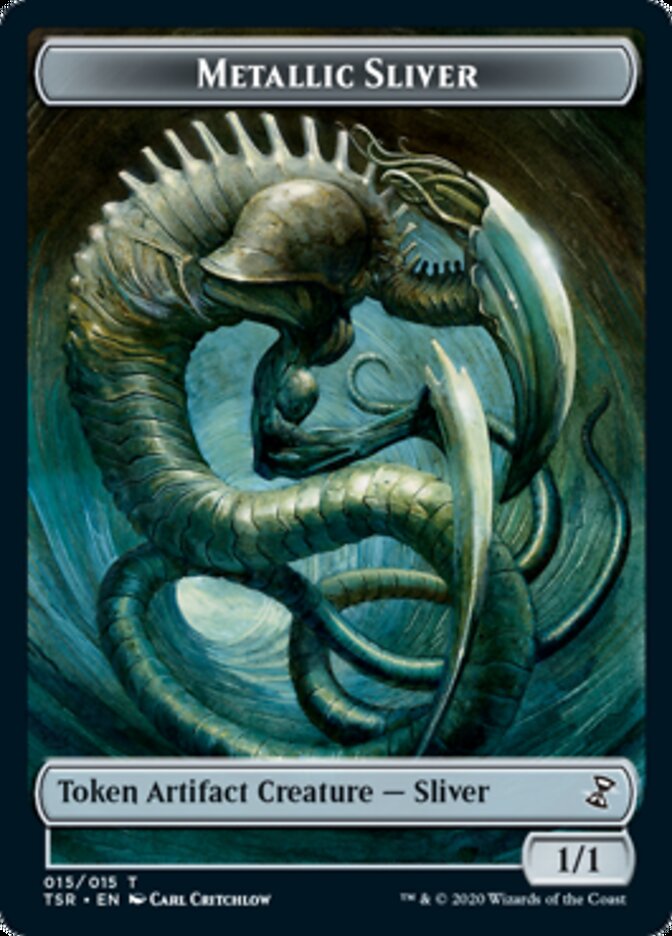 Metallic Sliver Token [Time Spiral Remastered Tokens] | I Want That Stuff Brandon