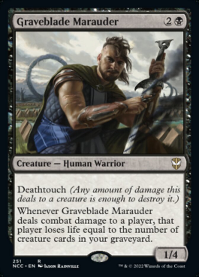 Graveblade Marauder [Streets of New Capenna Commander] | I Want That Stuff Brandon