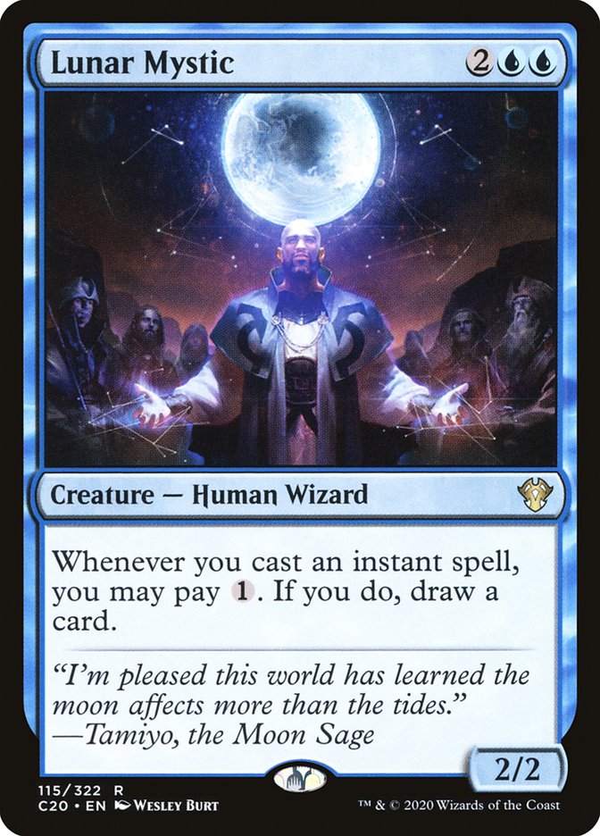 Lunar Mystic [Commander 2020] | I Want That Stuff Brandon