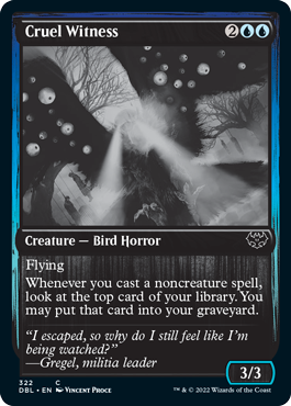 Cruel Witness [Innistrad: Double Feature] | I Want That Stuff Brandon