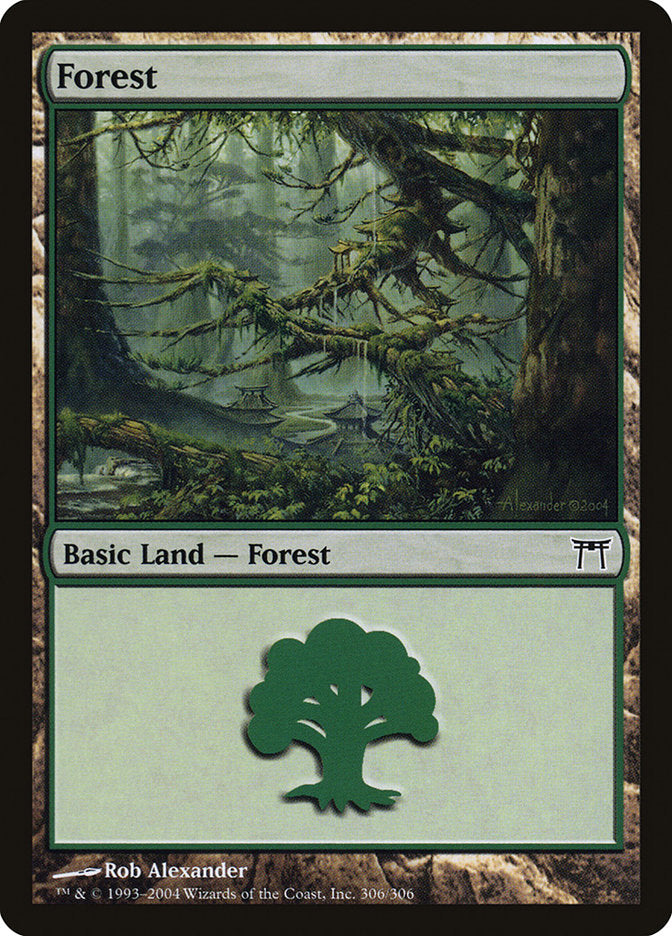 Forest (306) [Champions of Kamigawa] | I Want That Stuff Brandon