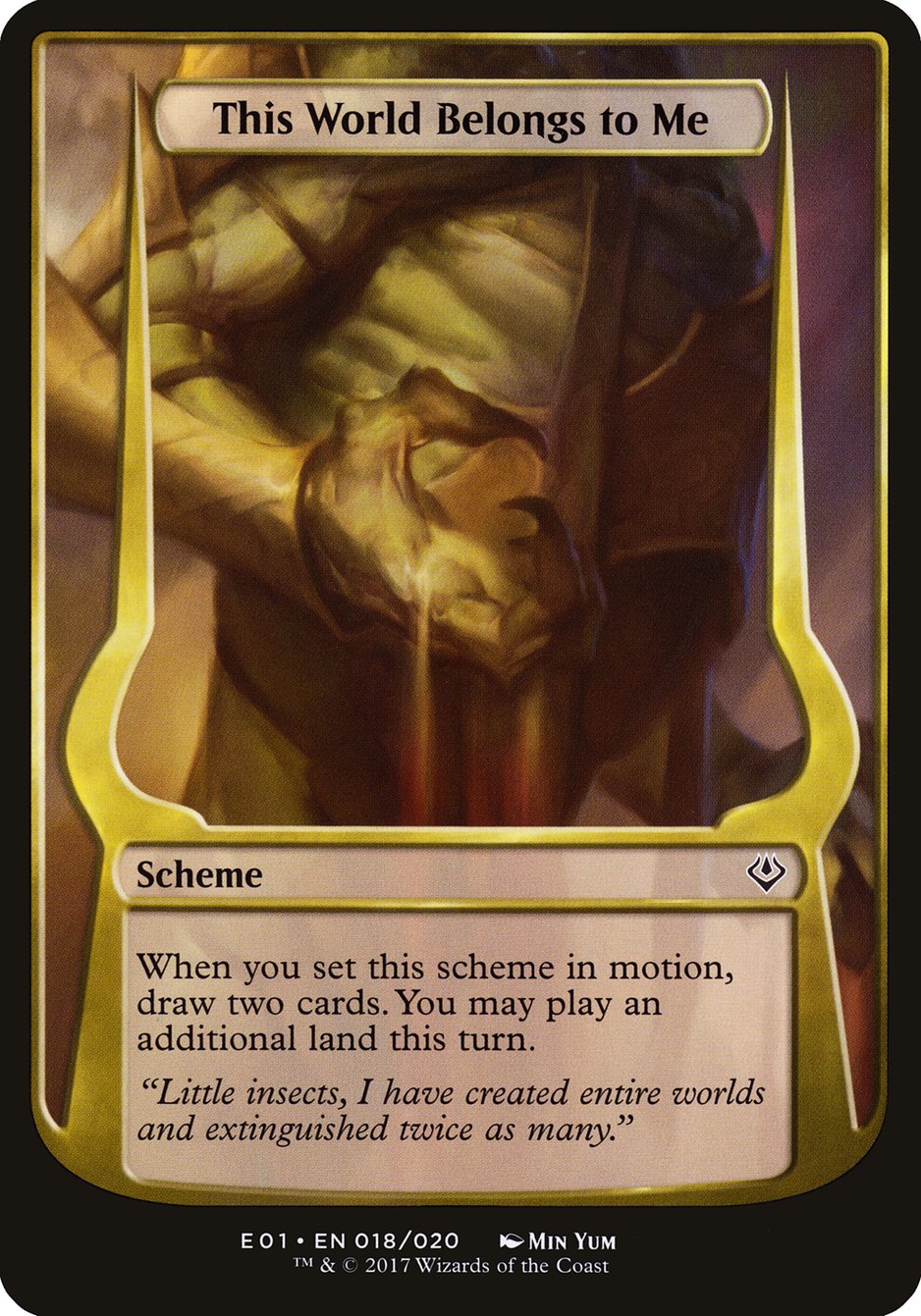 This World Belongs to Me (Schemes) [Archenemy: Nicol Bolas Schemes] | I Want That Stuff Brandon