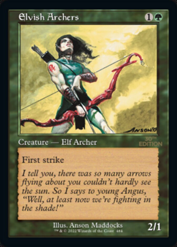 Elvish Archers (Retro) [30th Anniversary Edition] | I Want That Stuff Brandon